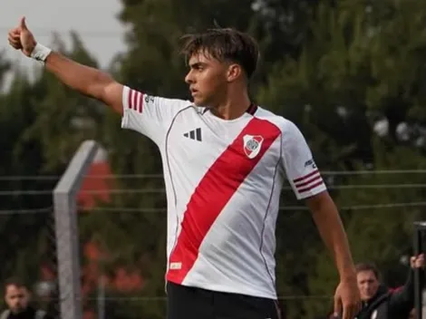 Así fue el partido de Alex Woiski en la Reserva de River vs. Godoy Cruz