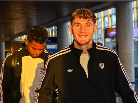 VIDEO: así fue la llegada de River a Paraguay para su partido vs. Libertad