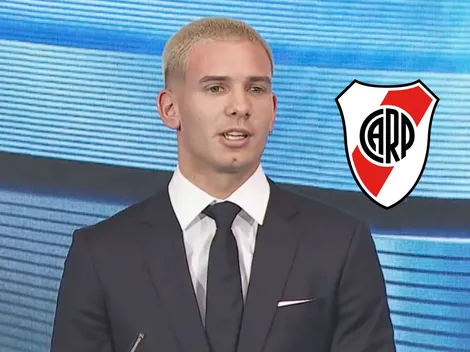 Mastantuono se olvidó de River en su presentación en el Real Madrid, pero luego hizo memoria: qué dijo
