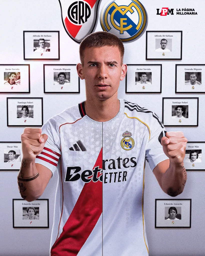 River, una escuela de fútbol total elegida por el Real Madrid.