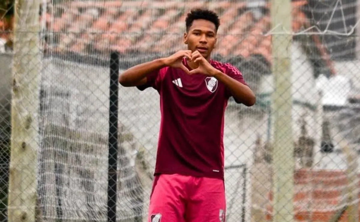 Jonathan Spiff, de la Reserva de River a la Selección (Foto: @io_bitler).