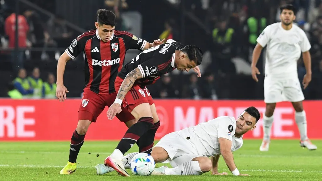 River visitó a Libertad y empató sin goles por la ida de los octavos.