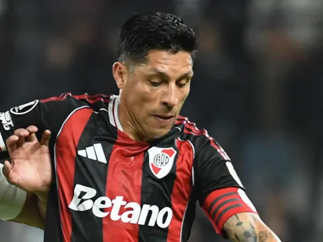 Enzo Pérez fue autocrítico por el pésimo primer tiempo de River ante Libertad