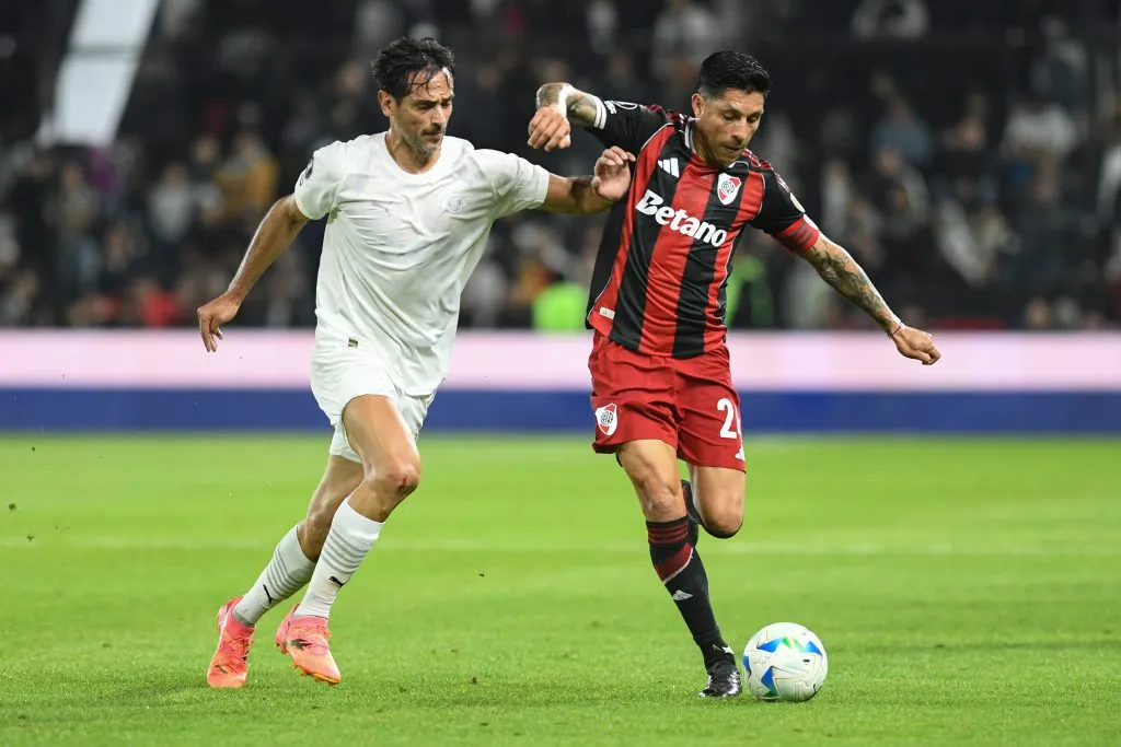 River juega la revancha ante Libertad este jueves en el Monumental. Foto: Getty.
