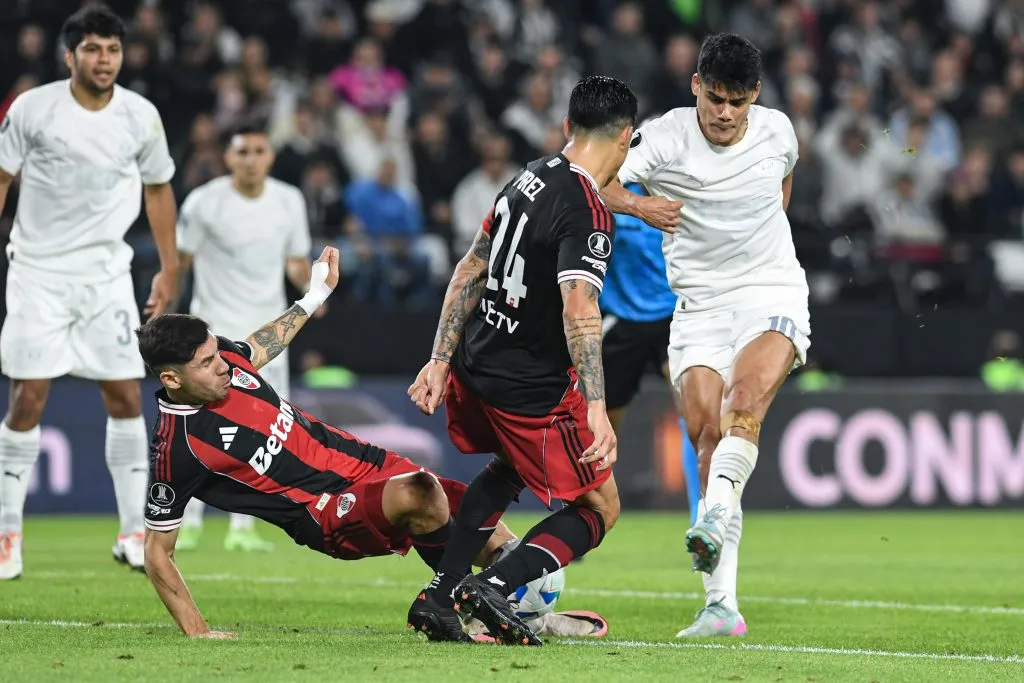 Enzo Pérez jugó un gran partido vs. Libertad. (Getty)