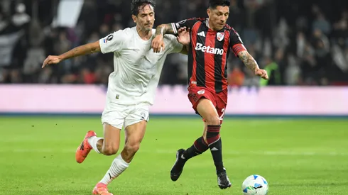 Enzo Pérez descansa contra Lanús.