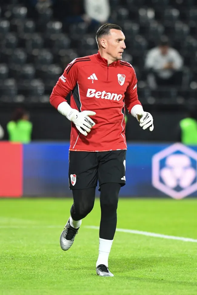 Armani la rompió ante Libertad. (Getty)