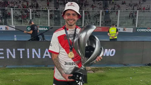 El volante se despidió del Millonario en sus redes.