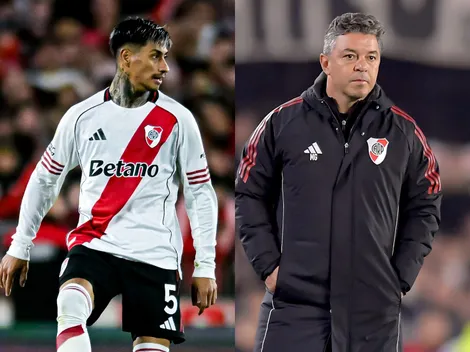 Gallardo habló sobre Portillo: su debut y por qué jugó de defensor