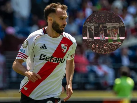 Emotivo: el gesto de los hinchas con Pezzella antes de operarse