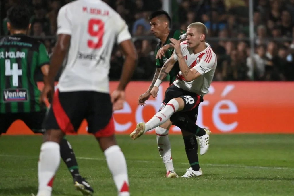 River le ganó a San Martín en el último antecedente por 2-0, con goles de Mastantuono y Borja.