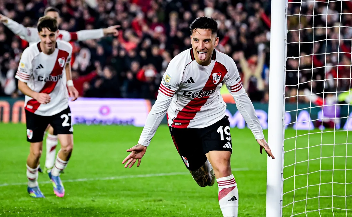 Driussi, clave en River Plate.
