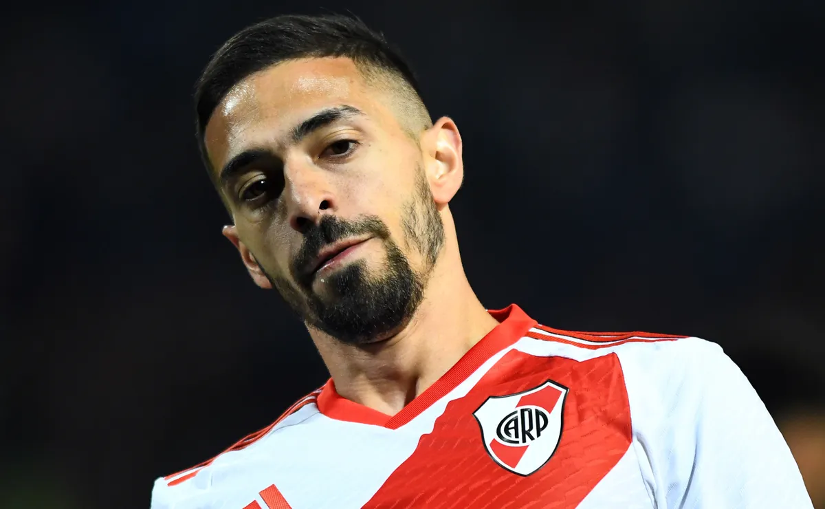 Lanzini se despidió de River.