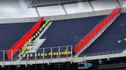 Seguridad extrema: así luce el sector para los hinchas de Libertad en el Monumental