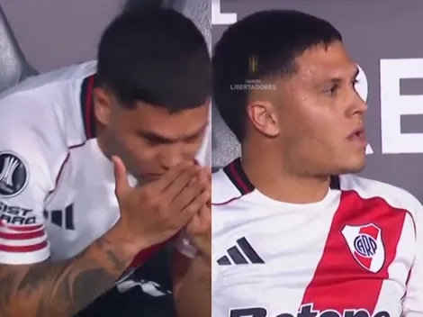 No se vio: la bronca de Juanfer Quintero por salir reemplazado ante Libertad