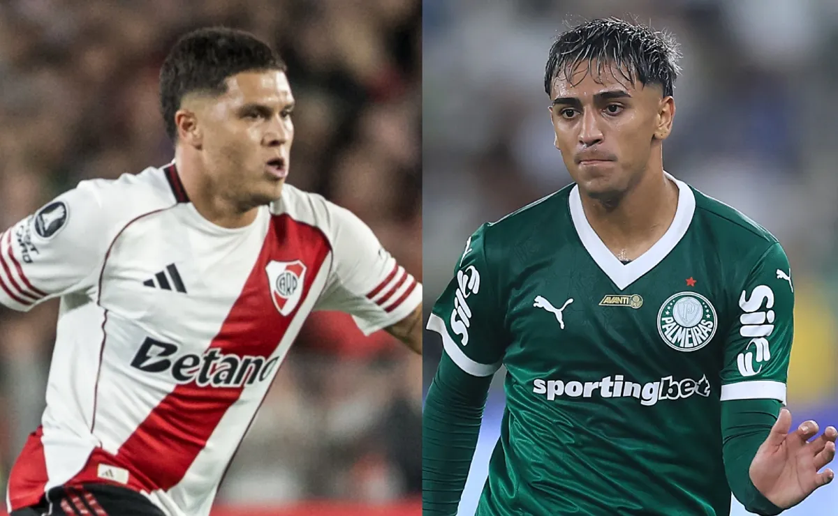River y Palmeiras se verán las caras esta noche en el Monumental.