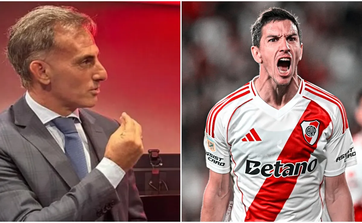 Diego Latorre se rindió ante la entrega de Nacho Fernández en River vs Libertad en Copa Libertadores 2025.