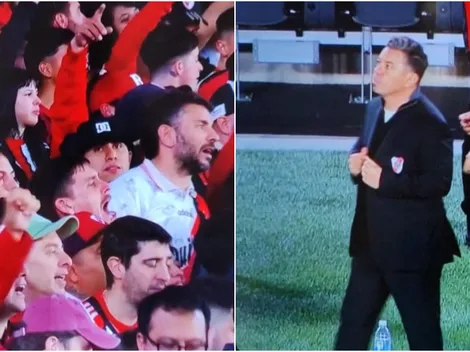 Momento clave: la hinchada fue el alma y Gallardo lo reconoció con un gran gesto