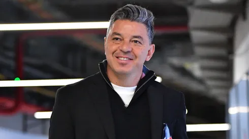 La felicidad de Gallardo tras el triunfo.