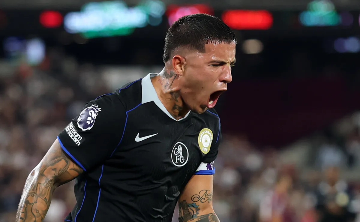 Enzo convirtió frente a West Ham.