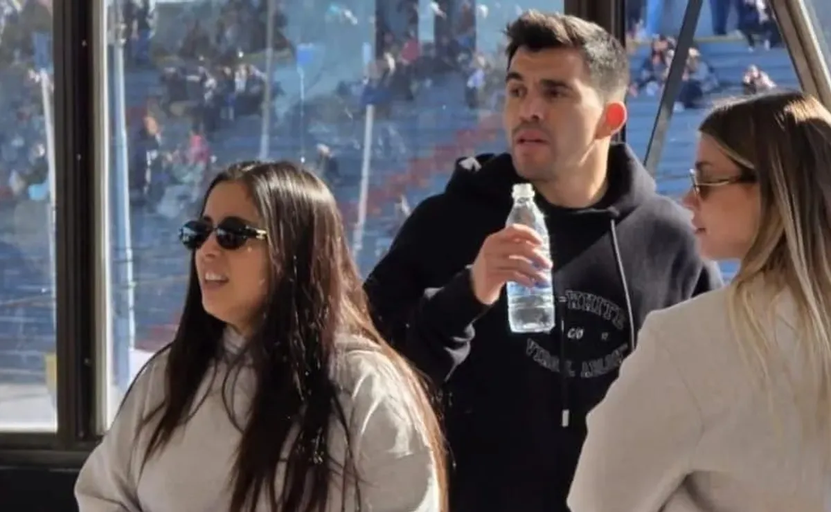 Acuña estuvo en el Autódromo de Buenos Aires.