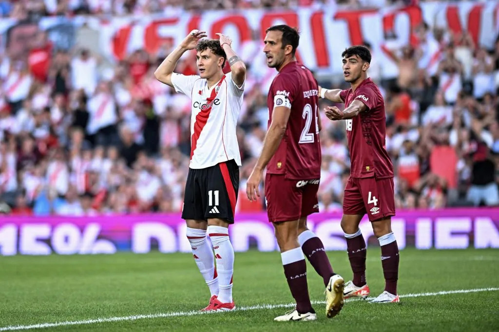 River volverá a jugar con Lanús. (Getty)