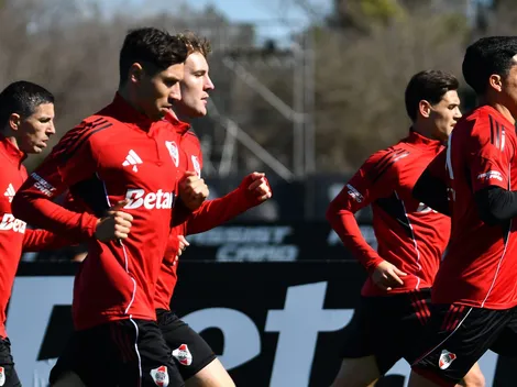 Las dos buenas noticias para Gallardo tras la práctica pensando en Palmeiras