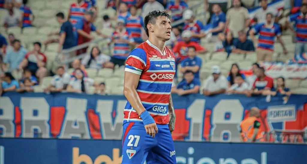 Adam Bareiro vive un flojo presente en Fortaleza.