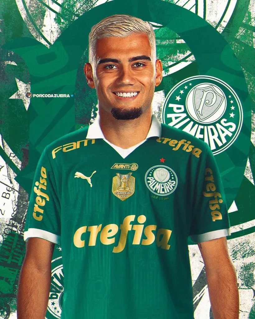 Andreas Pereira, refuerzo estelar de Palmeiras.