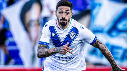 Lanzini ya debutó con Vélez.