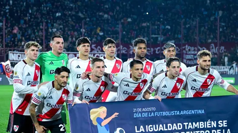 Los puntajes de River ante Lanús.