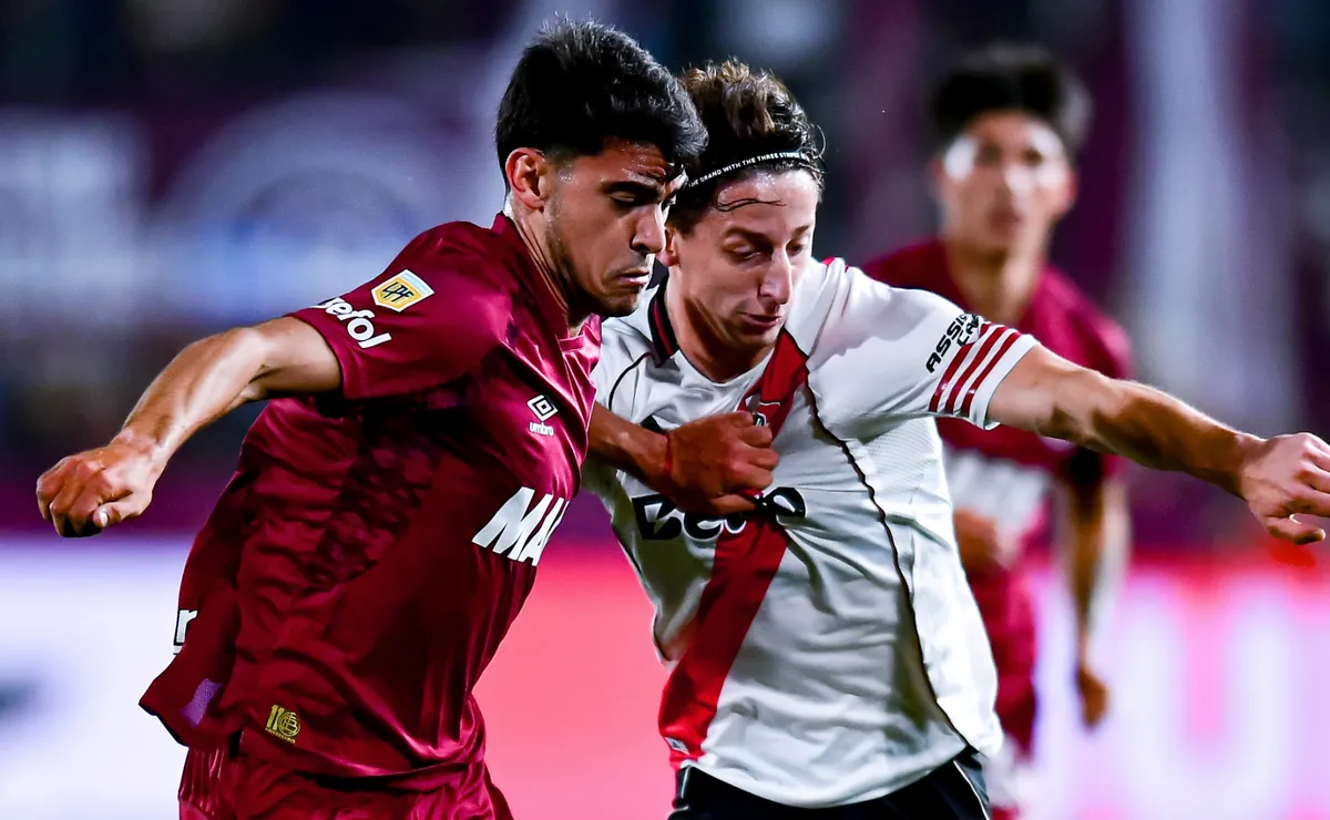 River empató ante Lanús.