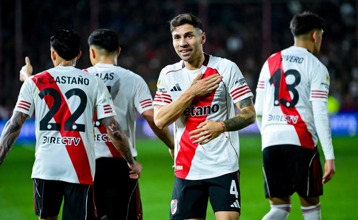 River está segundo en la tabla anual.