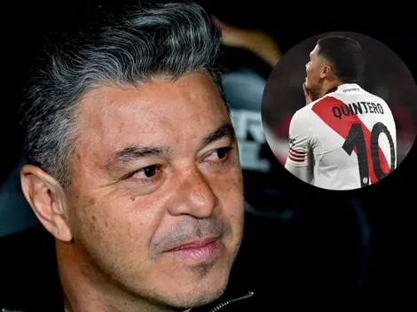 VIDEO | Gallardo se enojó con Juanfer antes del gol de Lanús