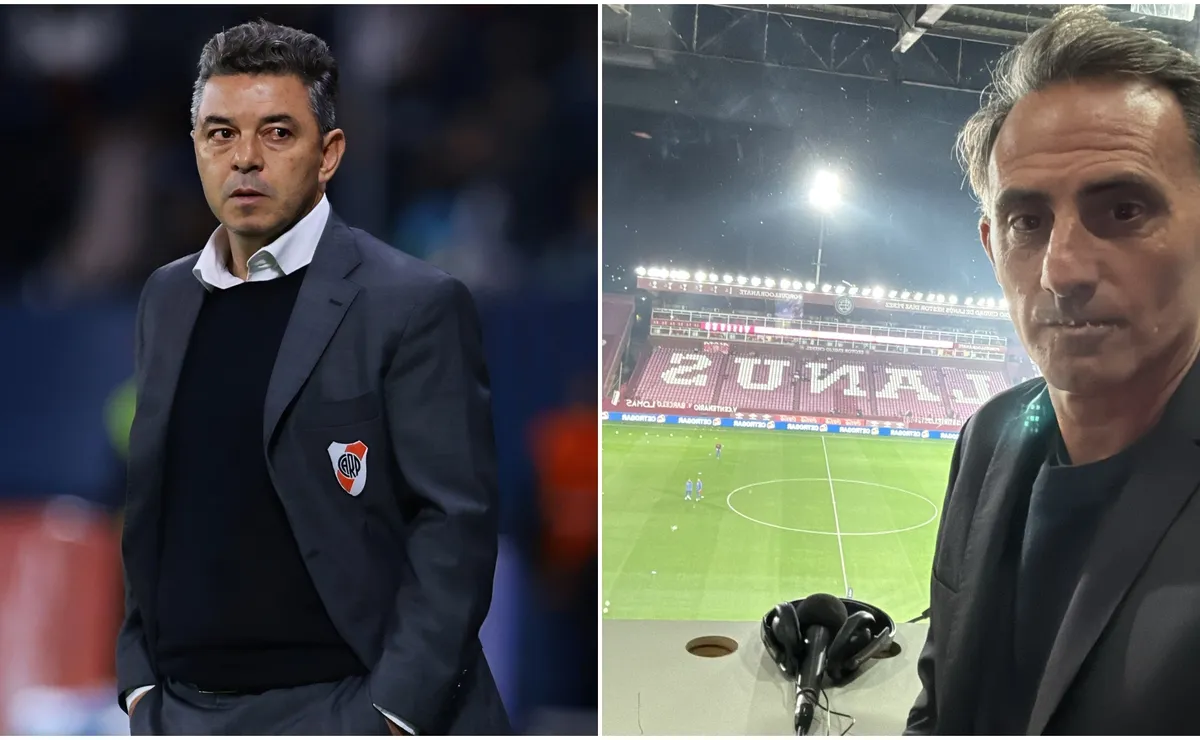 Latorre y un áspero comentario sobre el presente del River de Gallardo.