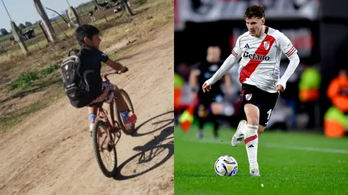 El chico de Santa Fe que pedalea 18 kilómetros para ser futbolista.