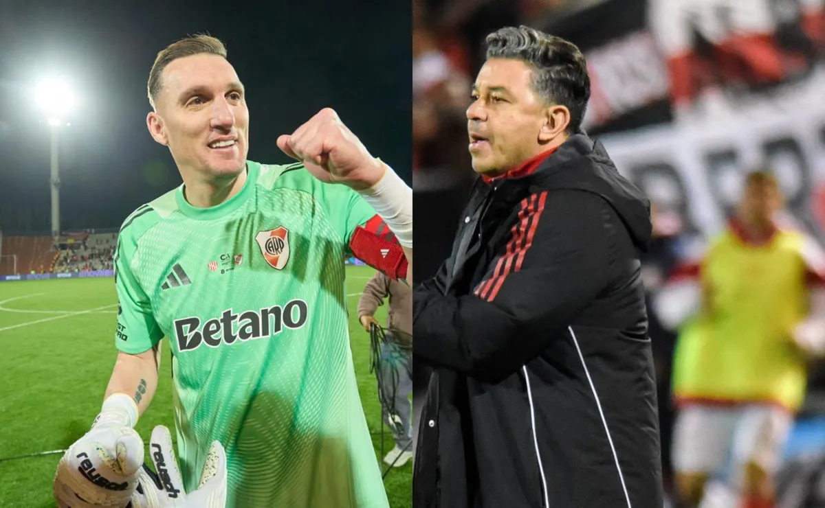 Gallardo, rendido ante Armani.