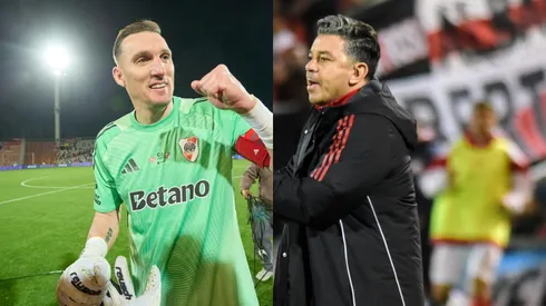 Gallardo, rendido ante Armani.