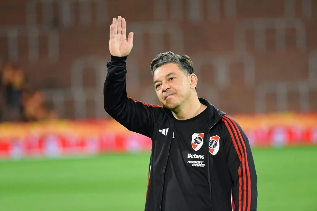 Gallardo celebró la clasificación de River.