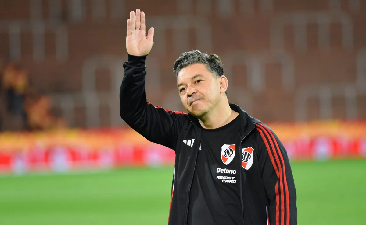 Gallardo celebró la clasificación de River.