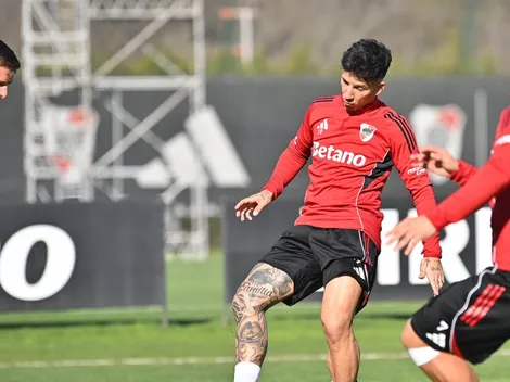 River vuelve a entrenar y Gallardo define el once vs. San Martín de San Juan