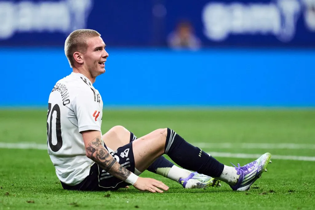 Mastantuono fue criticado en España. (Getty)