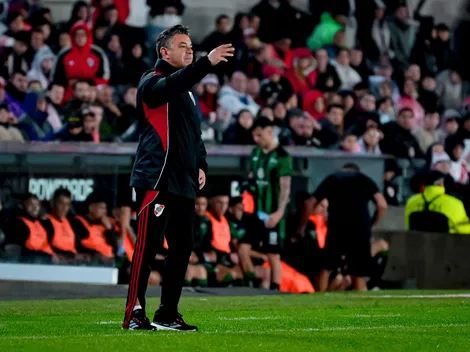 El premio de Gallardo al plantel de River tras el triunfo ante San Martín SJ