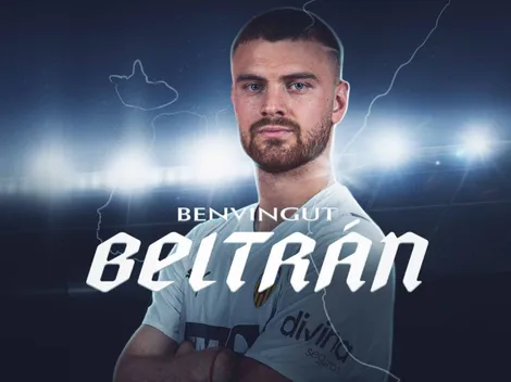 Lucas Beltrán fue presentado como nuevo refuerzo de Valencia