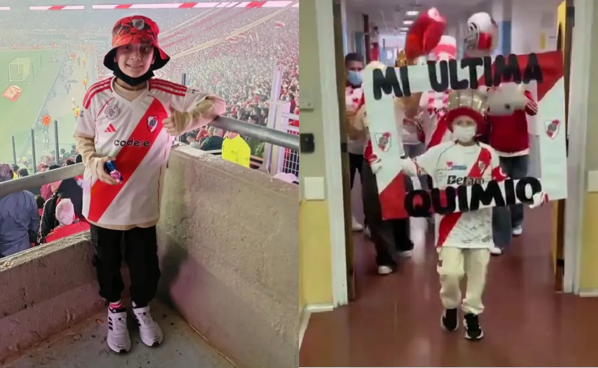 Así fue la visita del pequeño al Monumental.