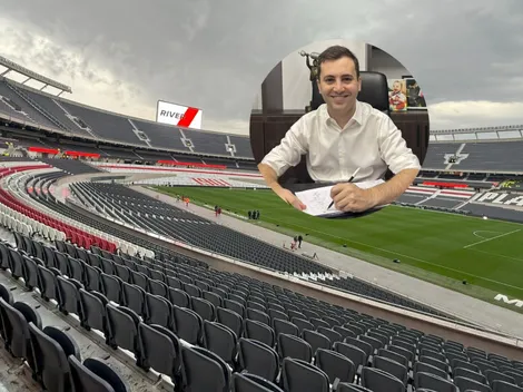 Stefano Di Carlo confirmó que buscarán aumentar la capacidad del Monumental