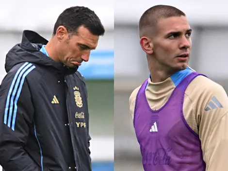 La decisión de Scaloni con Echeverri y Mastantuono y fotos exclusivas del entrenamiento