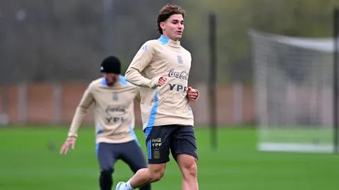 Julián Álvarez será titular ante Venezuela.