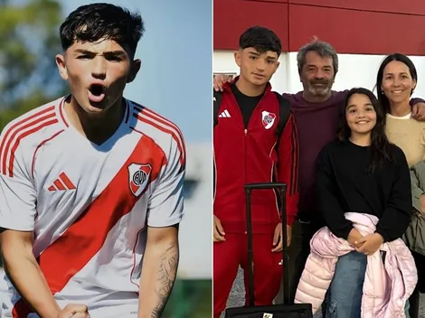 La historia de Nacho Riera, figura de River en el Mundial Sub 18: devoción por Enzo Fernández y la emoción de su familia