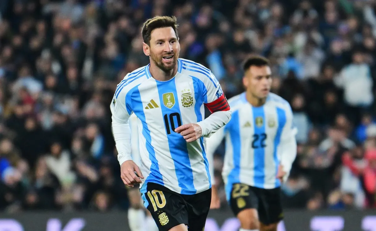 Messi y Lautaro, los goleadores ante Venezuela.